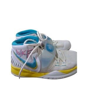 Nike Kyrie 6 Size 6.5 Youth Neon Graffitti Basketball Sneaker Shoes BQ5599-101